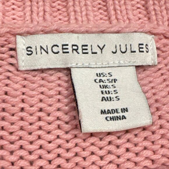 Sincerely Jules Dump Him Sweater size small - Picture 2 of 4